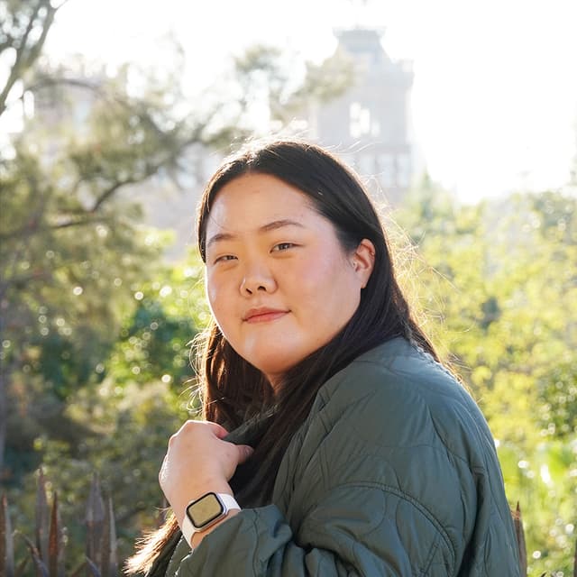 Headshot portrait of Michelle Kim